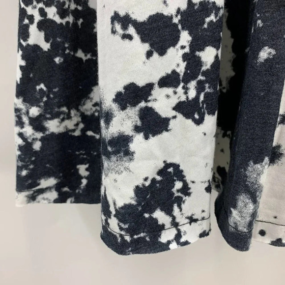 Abound Women's Short Cap Sleeve Raw Edge Crew‎ Neck T Shirt Mini Dress SZ XS NWT - Picture 5 of 11